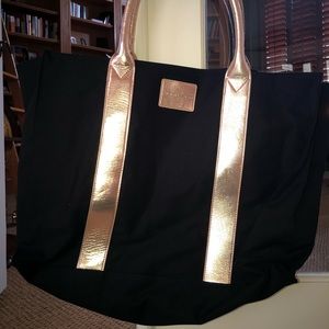 Victoria’s  Secret black bag. Huge. NWOT
